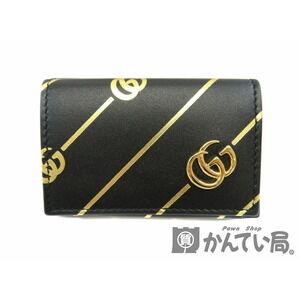 Premium Gucci Compact Tri fold Wallet Black